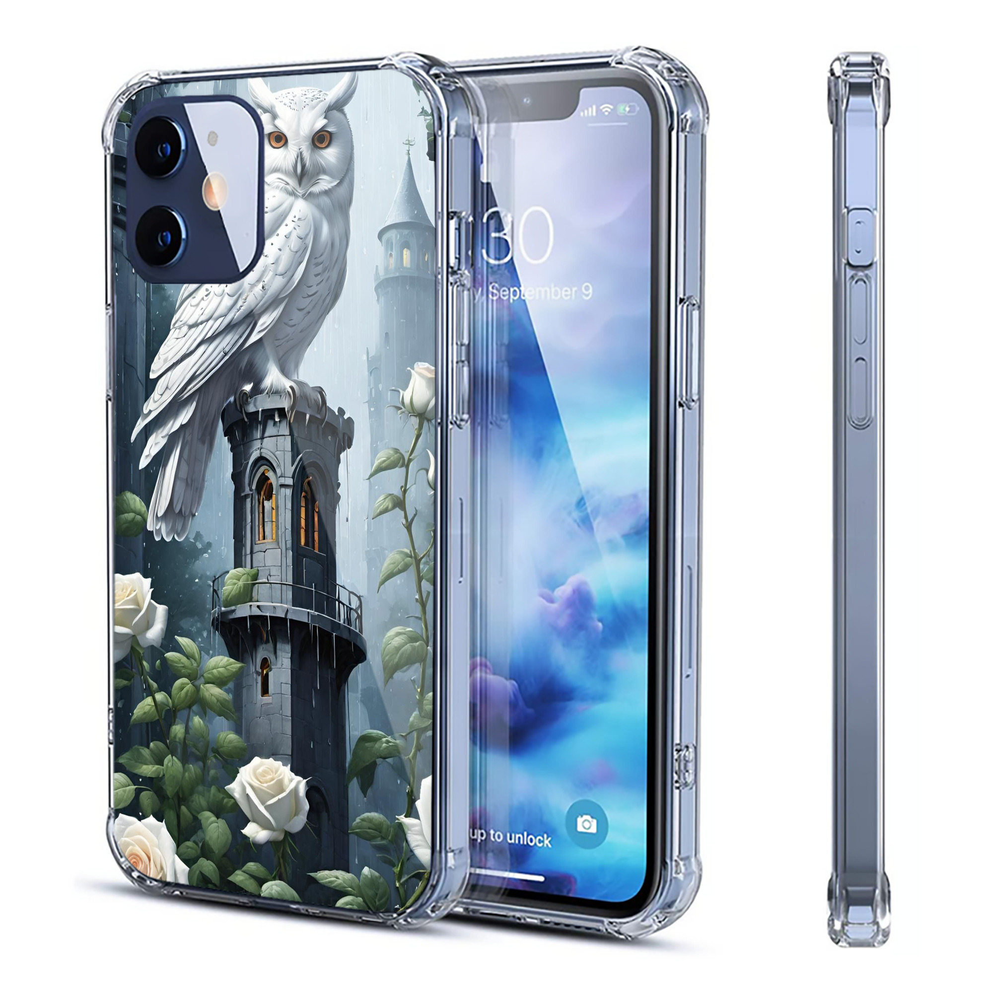 （画像用） Harry Potter ハリー・ポッターシリーズ 【iPhone 12シリーズ対応】透明スマホケース（クリアソフトケース）